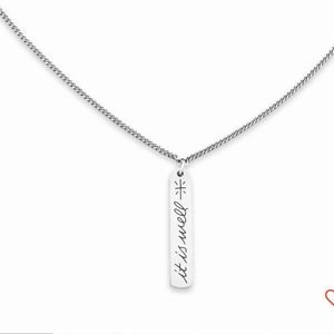 ‘It Is Well with My Soul’ necklace